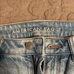 American Eagle Outfitters Light Blue Mom Jeans